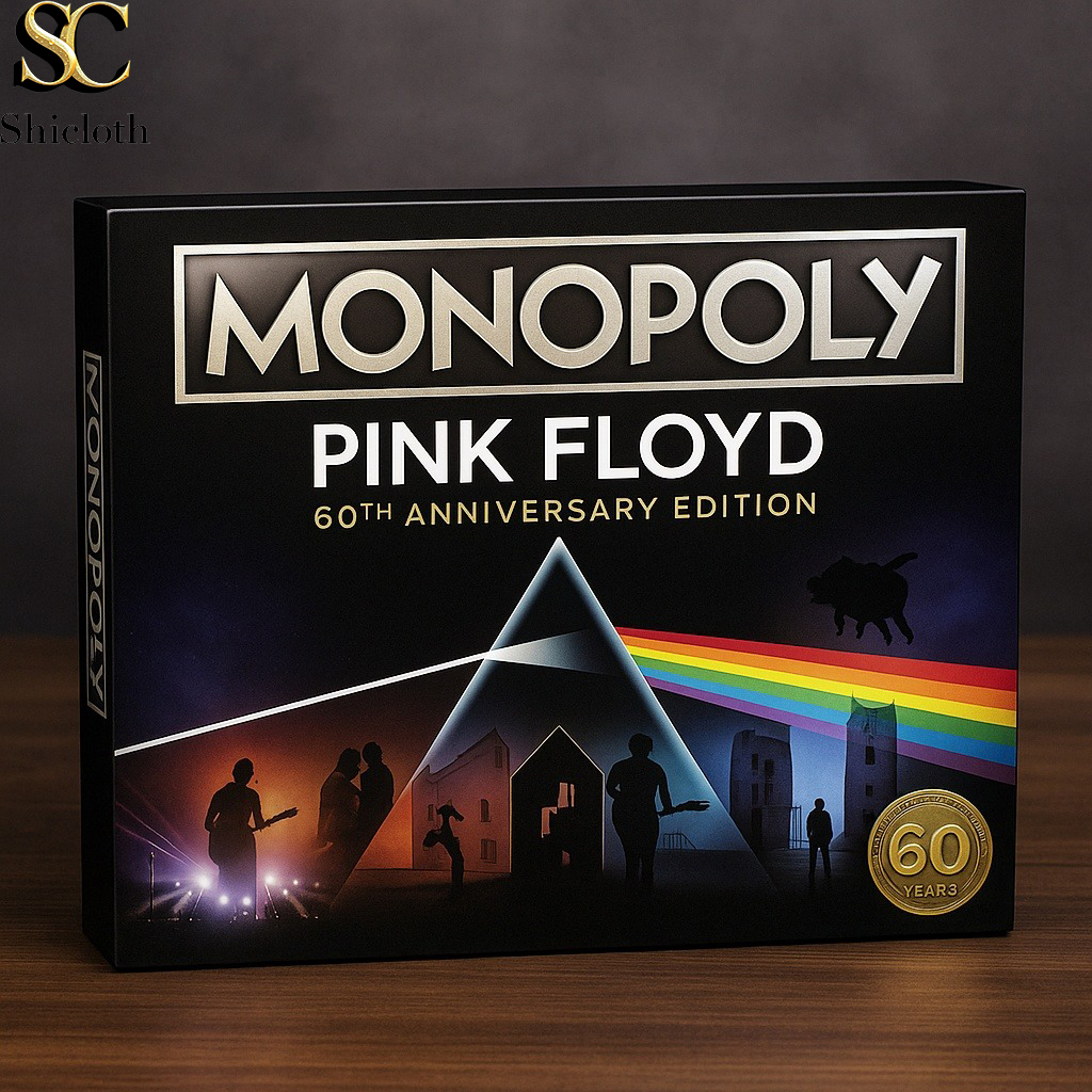 MONOPOLY Pink Floyd 60th Anniversary Edition