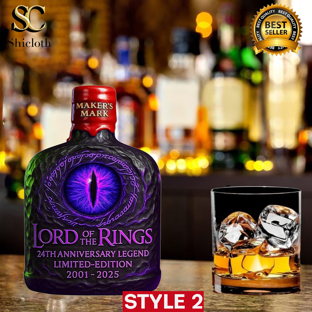 Lord of The Rings Eye of Sauron Edition Whiskey Bottle 3 Lord of The Rings Eye of Sauron Edition Whiskey Bottle - Image 3