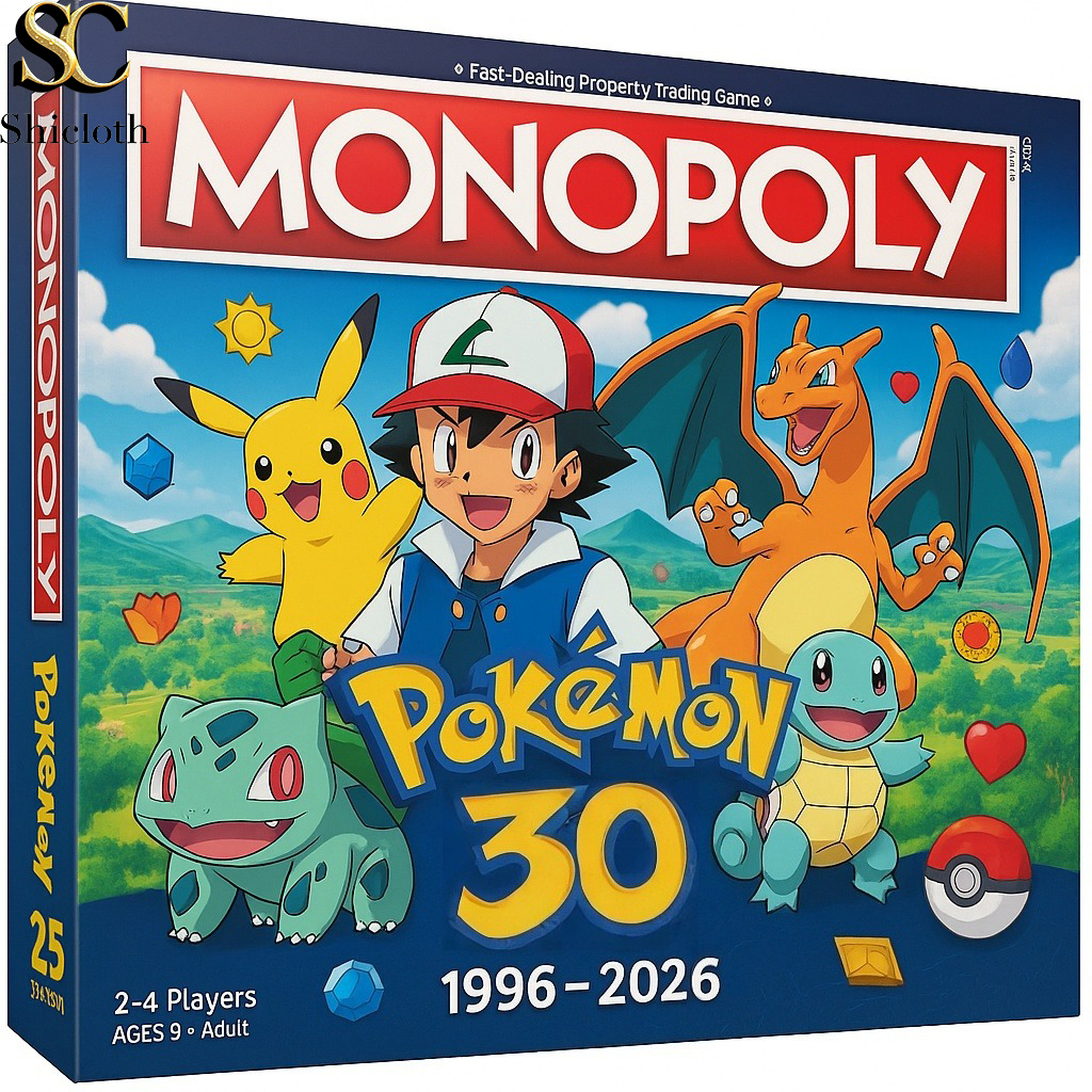MONOPOLY Pokémon 30th Anniversary Edition