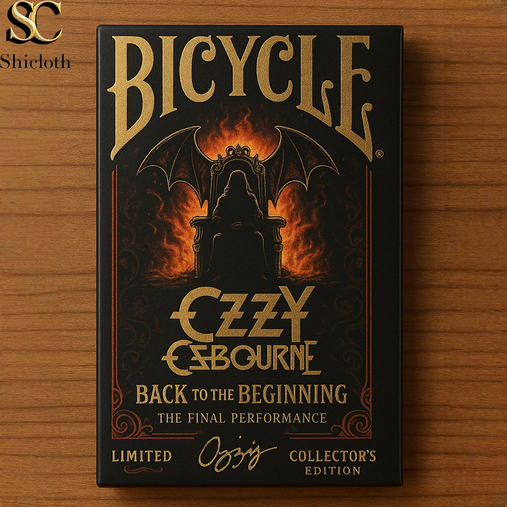 Ozzy Osbourne Back to the Beginning Playing Cards