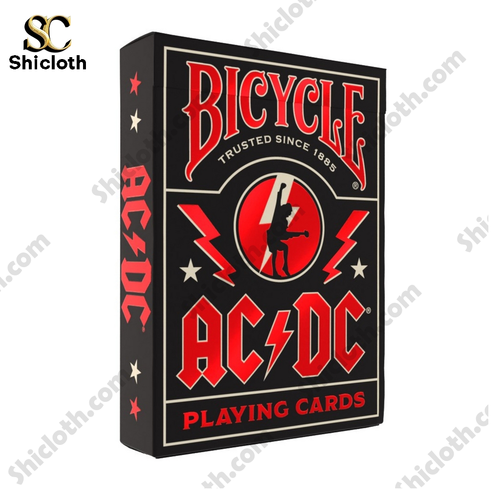 AC/DC Band Playing Cards 1 AC/DC Band Playing Cards