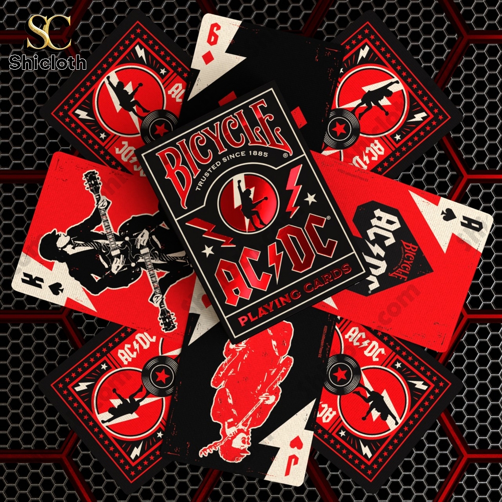 AC/DC Band Playing Cards 2 AC/DC Band Playing Cards - Image 2