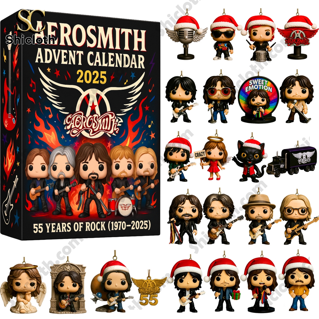Aerosmith 55th Anniversary 2025 Advent Calendar 3 Aerosmith 55th Anniversary 2025 Advent Calendar - Image 3