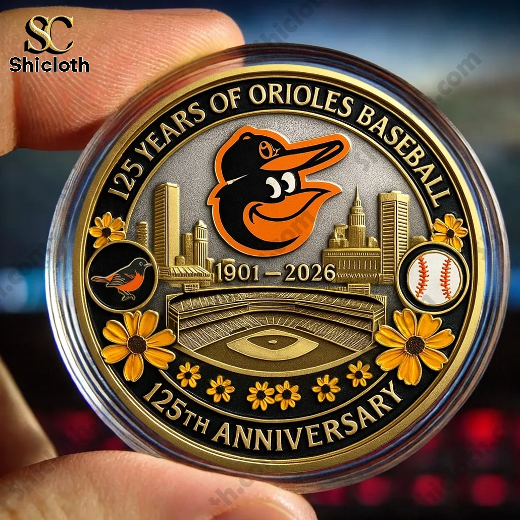 Baltimore Orioles 125th Anniversary Commemorative Coin