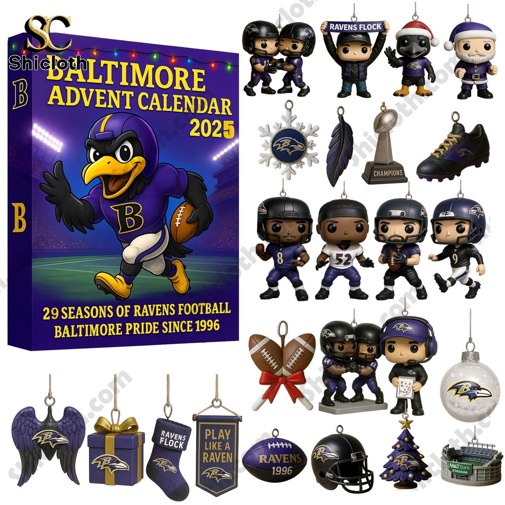 Baltimore Ravens NFL Edition Advent Calendar 2025 4 Baltimore Ravens NFL Edition Advent Calendar 2025 - Image 4