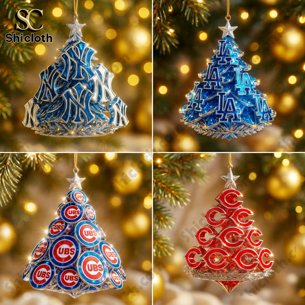 Baseball MLB Christmas Tree Advent Calendar 2025 3 Baseball MLB Christmas Tree Advent Calendar 2025 - Image 3