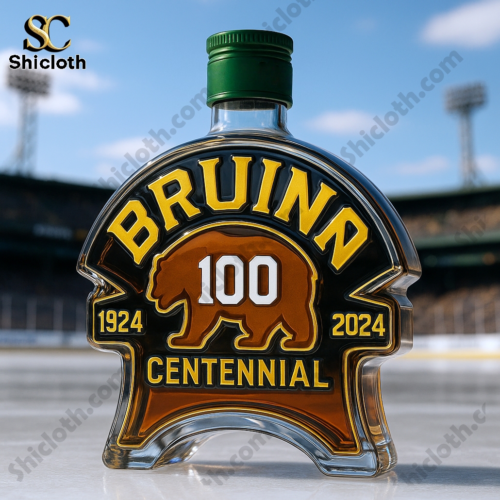 Boston Bruins 100th Anniversary Whiskey Bottle 5 Boston Bruins 100th Anniversary Whiskey Bottle - Image 5