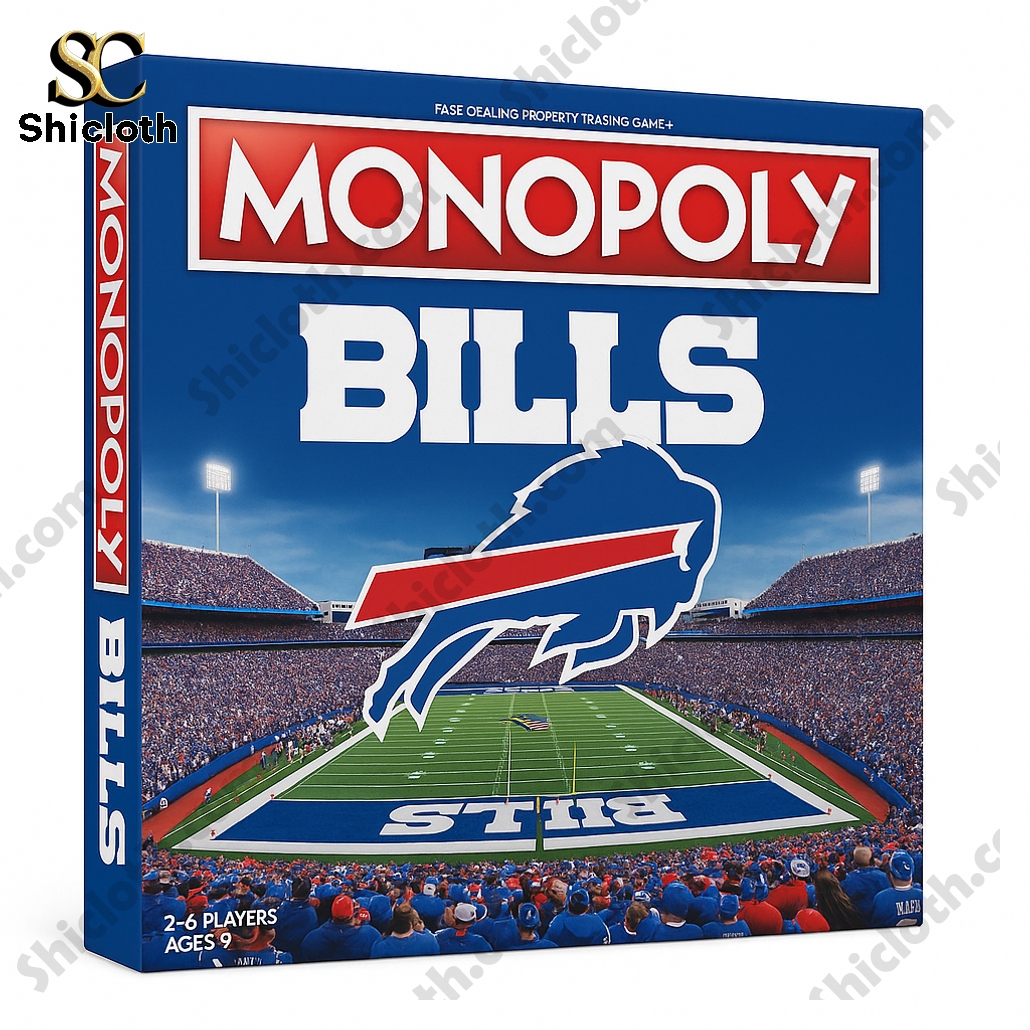 Buffalo Bills NFL Monopoly Game