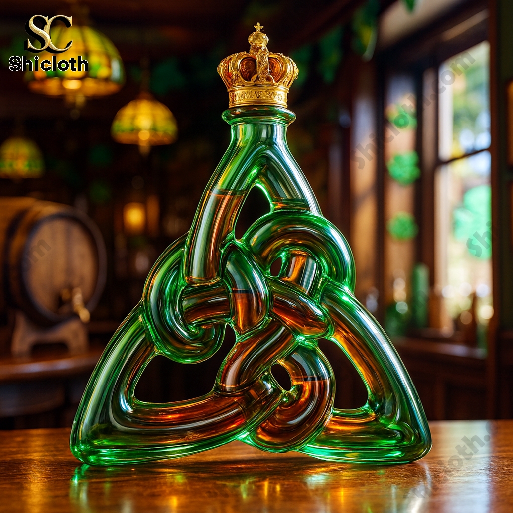 Celtic Triquetra Limited Edition Whiskey Bottle