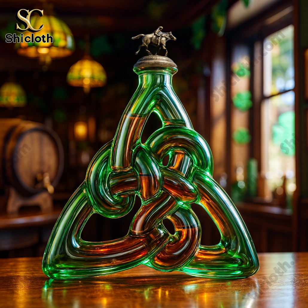 Celtic Triquetra Limited Edition Whiskey Bottle 3 Celtic Triquetra Limited Edition Whiskey Bottle - Image 3