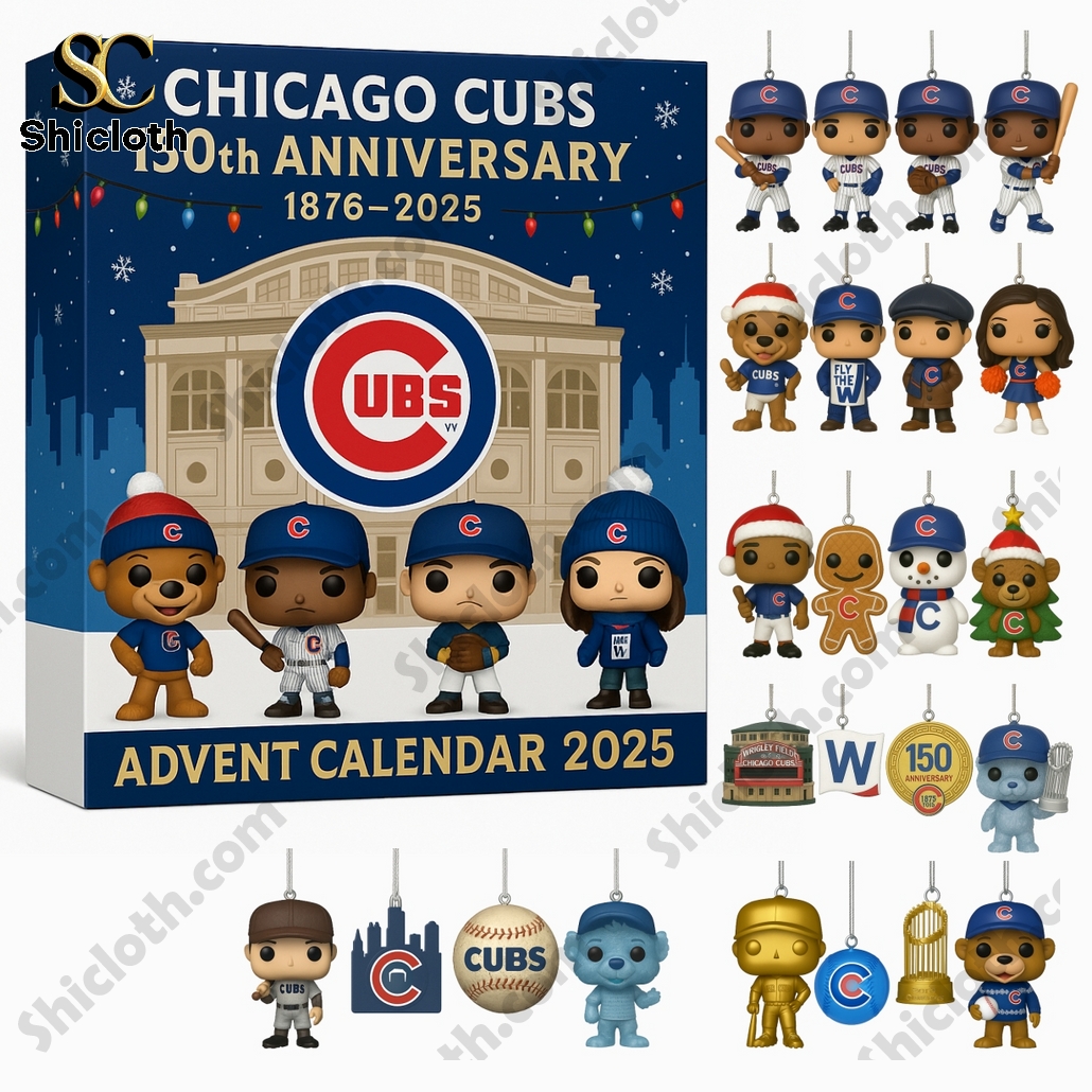 Chicago Cubs 150th Anniversary 2025 Advent Calendar