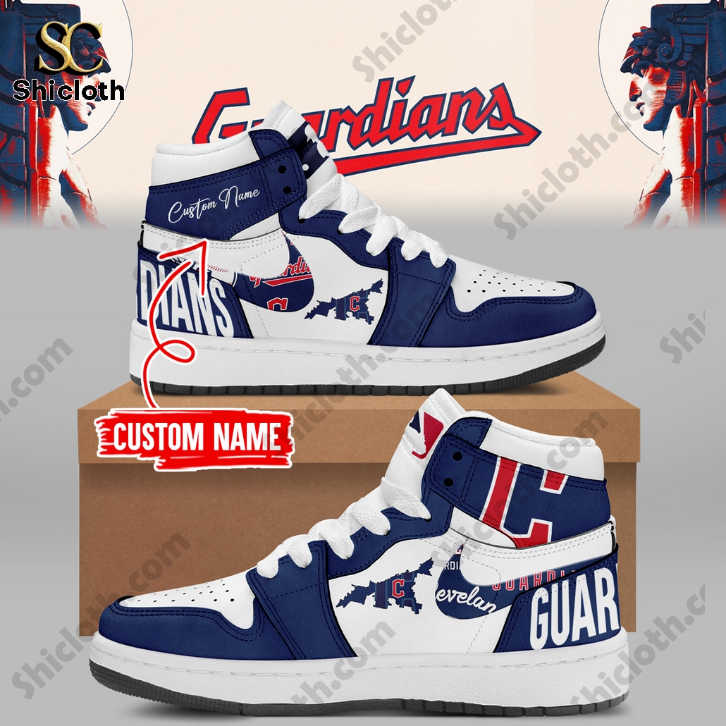 Cleveland Guardians MLB Personalized Air Jordan 1 High Top