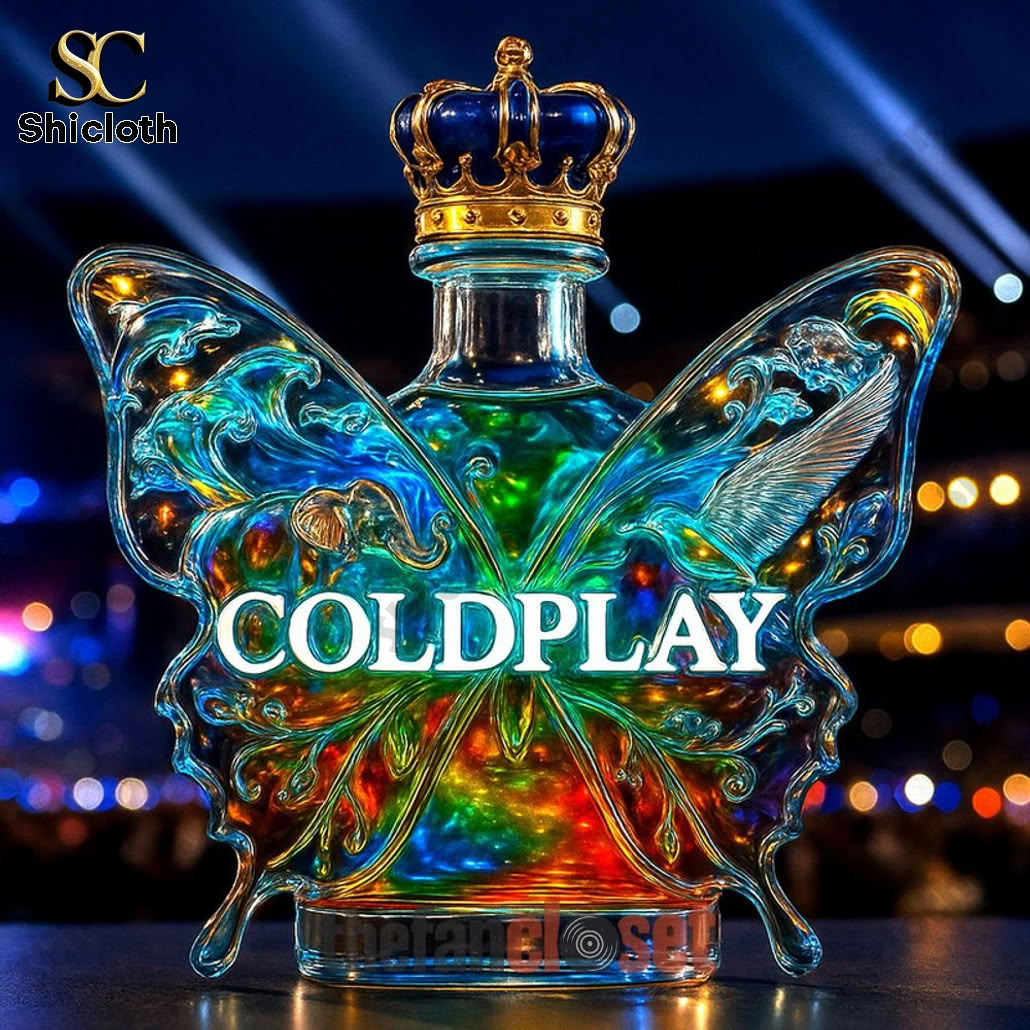 Coldplay Band 2025 Limited Edition Whisky Bottle