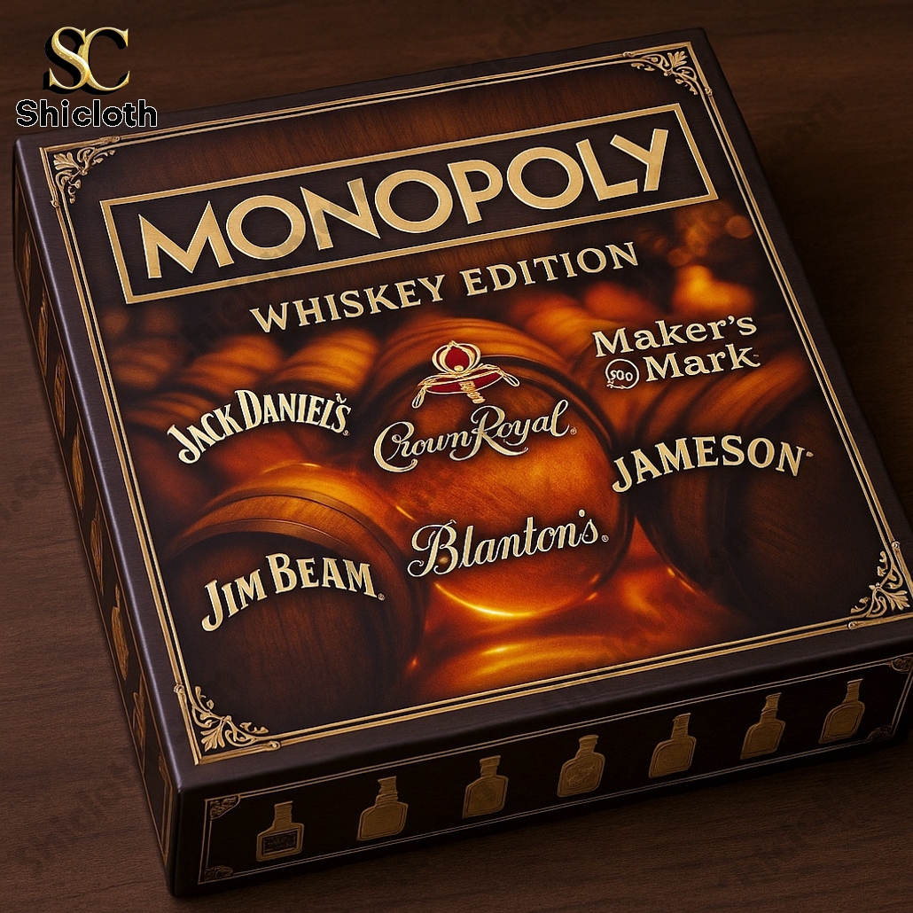 Crown Royal Whiskey Edition Monopoly Board Game