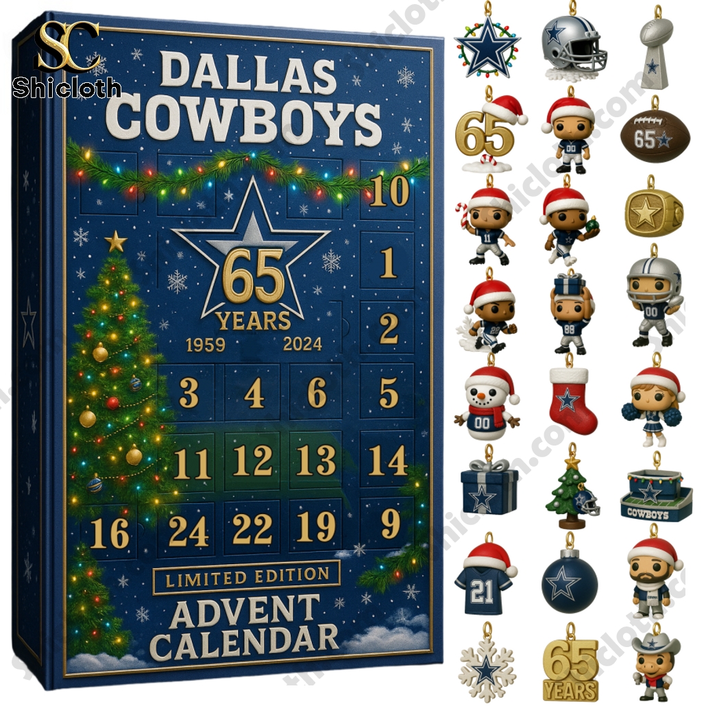 Dallas Cowboys 65th Anniversary Advent Calendar 2025