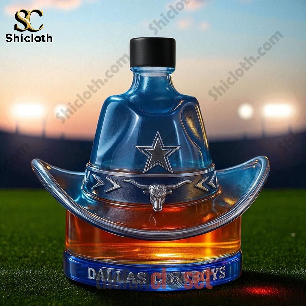 Dallas Cowboys Lone Star Pride Whiskey Bottle 5 Dallas Cowboys Lone Star Pride Whiskey Bottle - Image 5