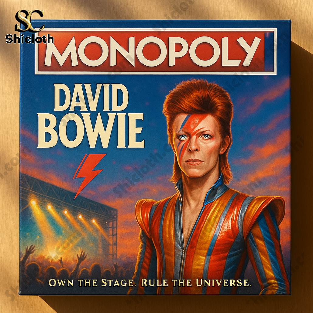 David Bowie Musician Monopoly Board Game