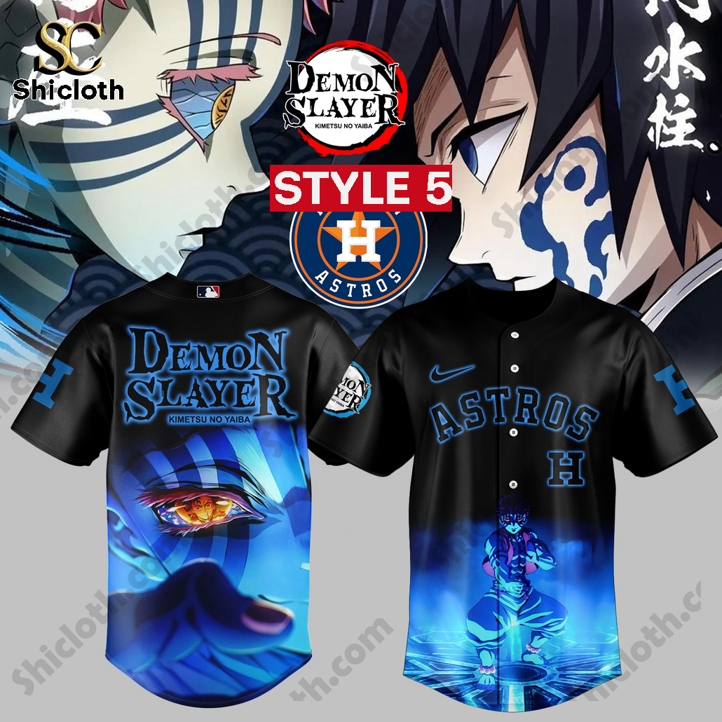 Demon Slayer Limited 2025 Houston Astros Jersey 5 Demon Slayer Limited 2025 Houston Astros Jersey - Image 5