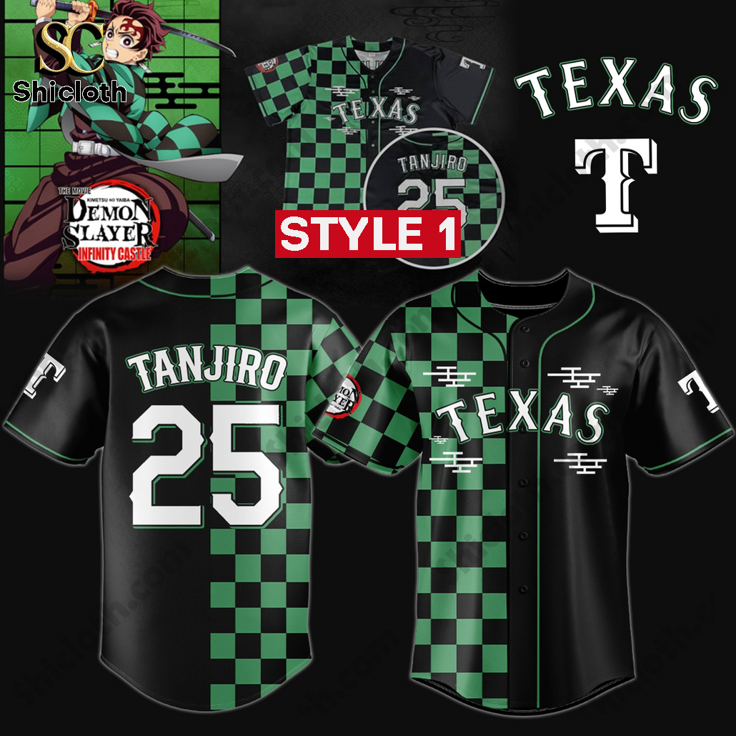 Demon Slayer Tanjiro Limited 2025 LA Dodgers Jersey