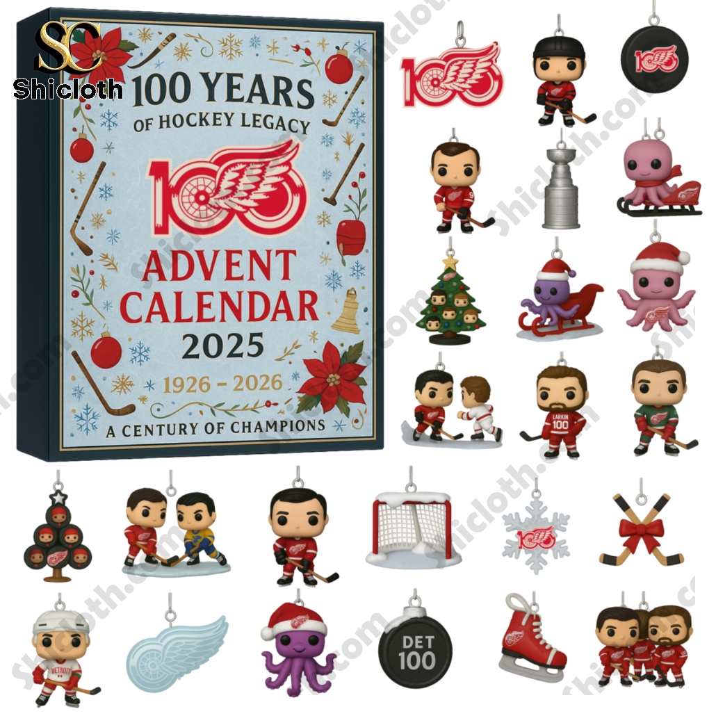 Detroit Red Wings 100th Anniversary Advent Calendar
