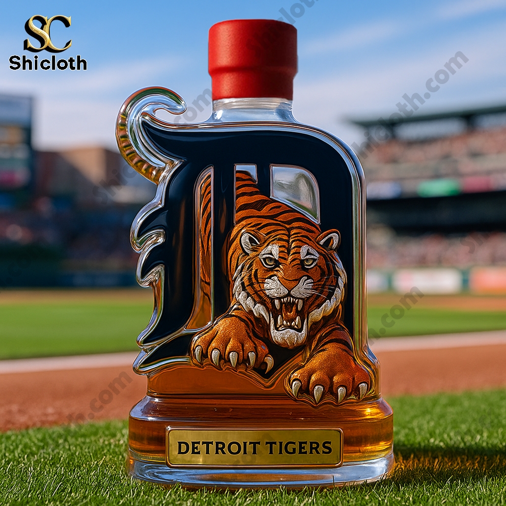 Detroit Tigers Limited Edition Whiskey Bottle 4 Detroit Tigers Limited Edition Whiskey Bottle - Image 4