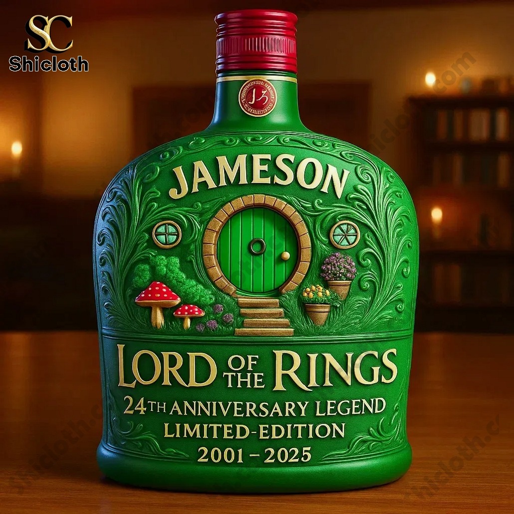 Lord of the Rings 24th Anniversary Crown Royal Whiskey Bottle