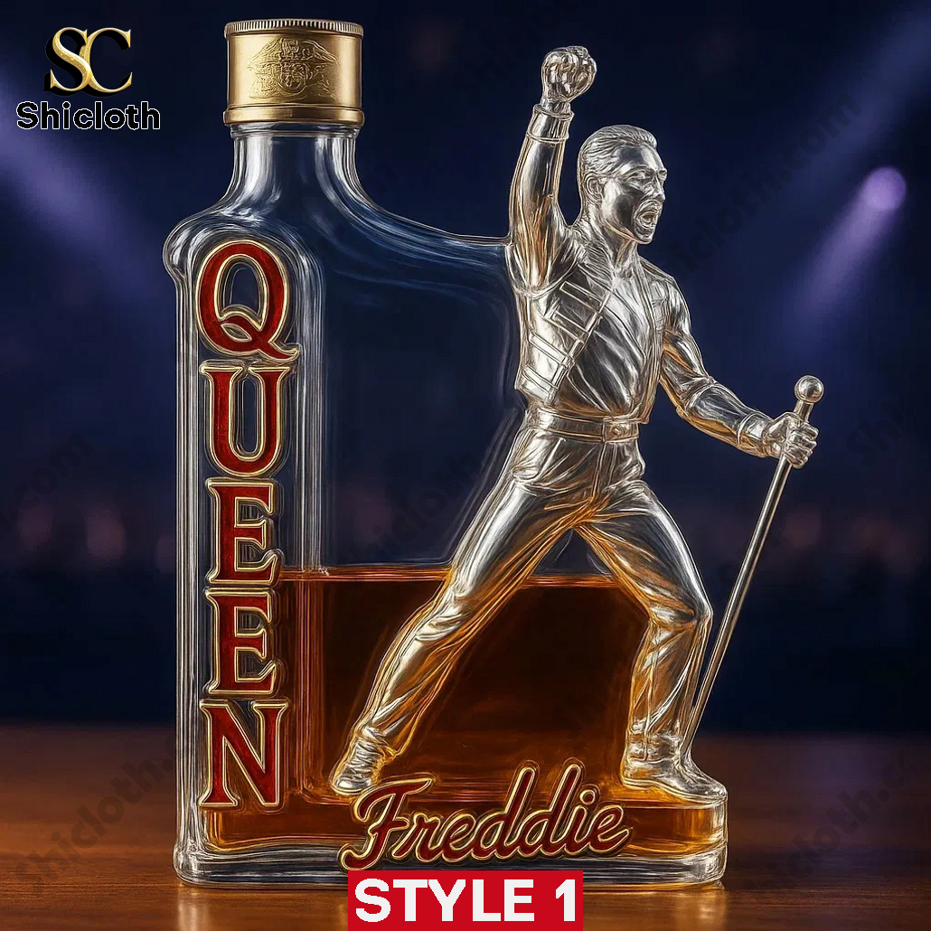 Freddie Mercury Limited Edition Whiskey Bottle