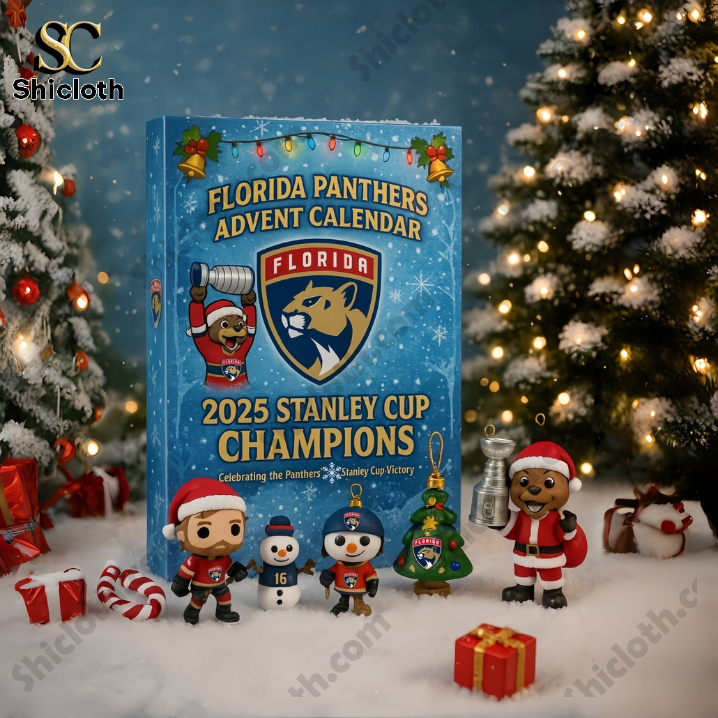 Florida Panthers Stanley Cup Champions 2025 Advent Calendar
