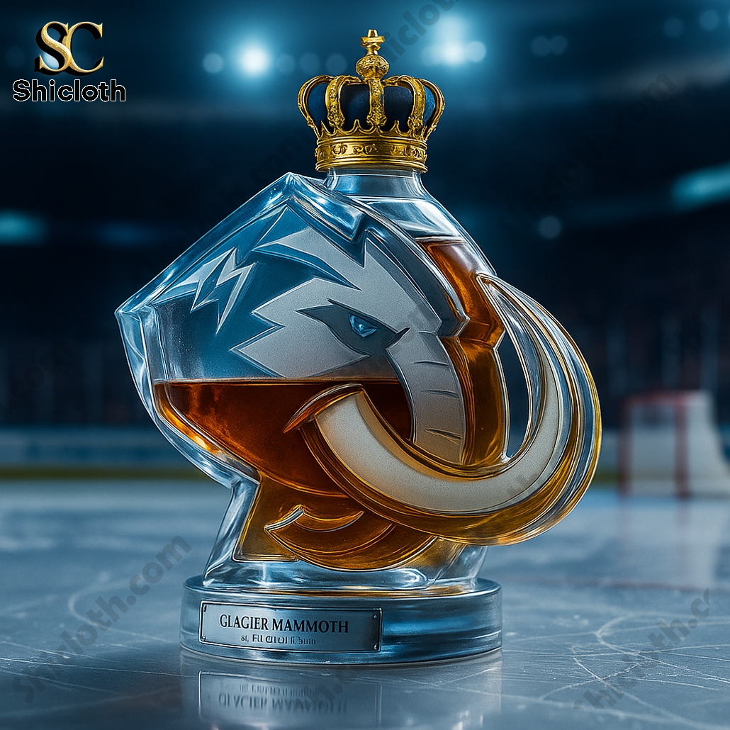 Glacier Mammoth Whisky Bottle