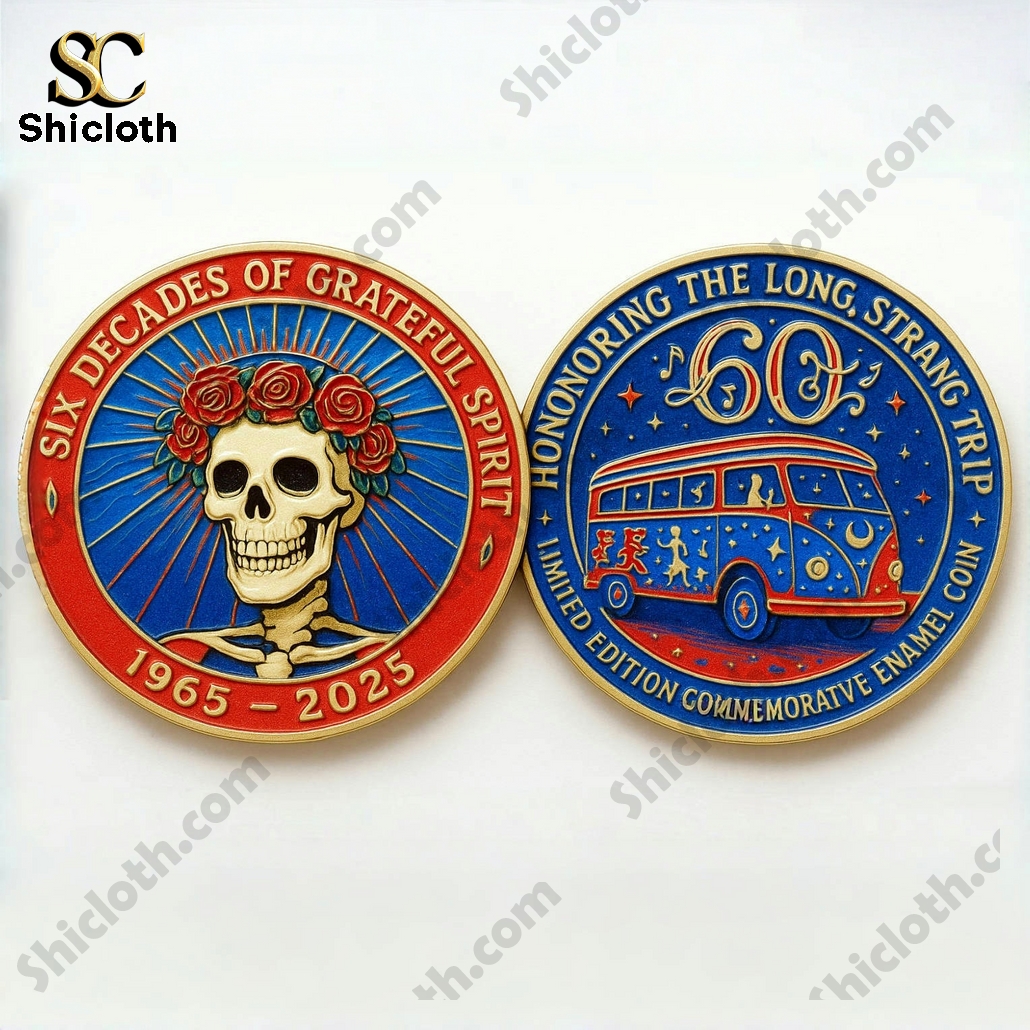 Grateful Dead 60th Commemorative Coin
