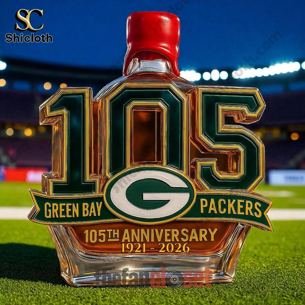 Green Bay Packers 105th Anniversary Edition Whiskey Bottle 3 Green Bay Packers 105th Anniversary Edition Whiskey Bottle - Image 3