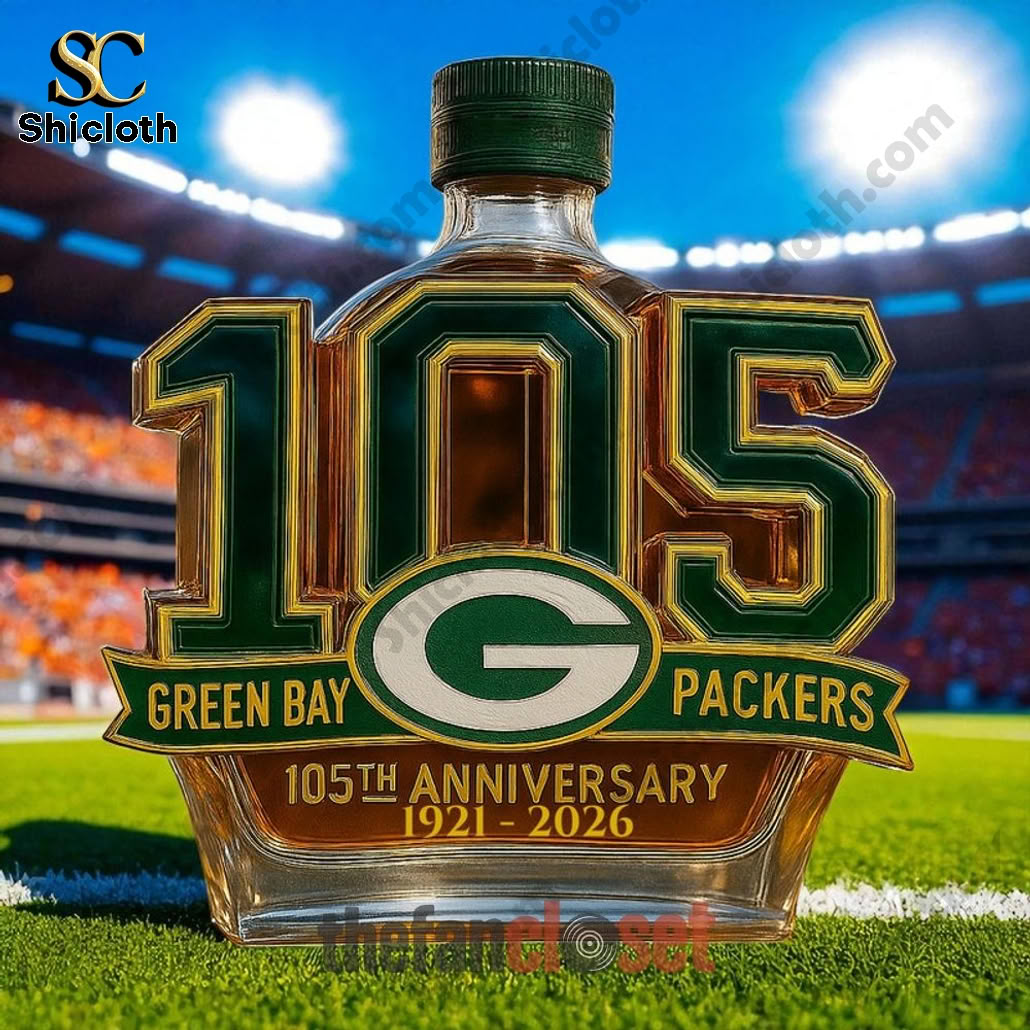 Green Bay Packers 105th Anniversary Edition Whiskey Bottle 4 Green Bay Packers 105th Anniversary Edition Whiskey Bottle - Image 4