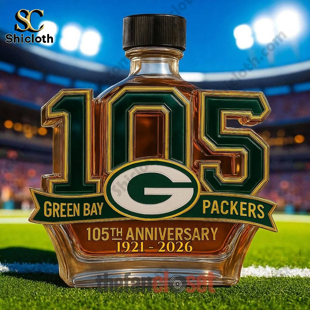 Green Bay Packers 105th Anniversary Edition Whiskey Bottle 5 Green Bay Packers 105th Anniversary Edition Whiskey Bottle - Image 5