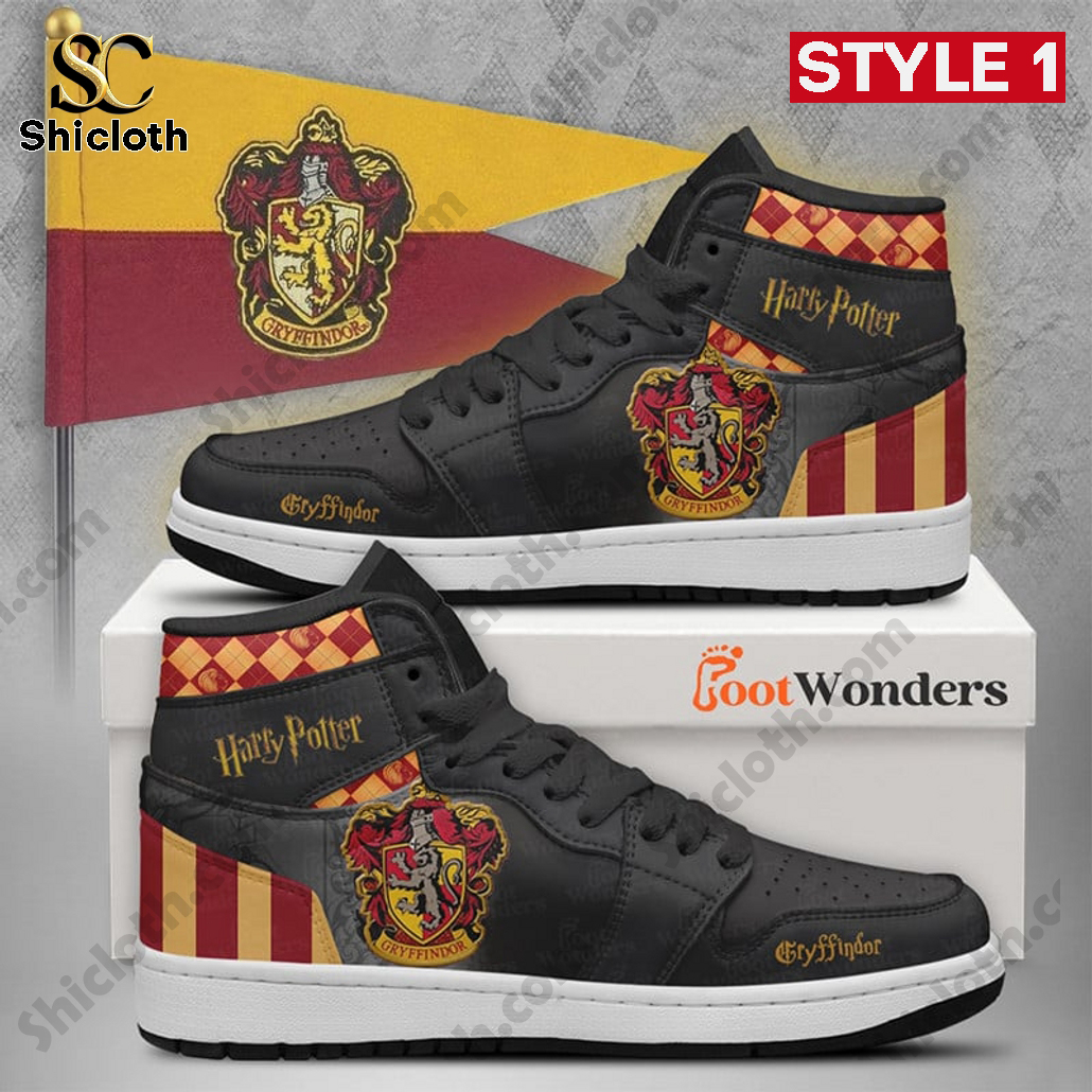 Gryffindor Harry Potter Custom Air Jordan 1 Shoes