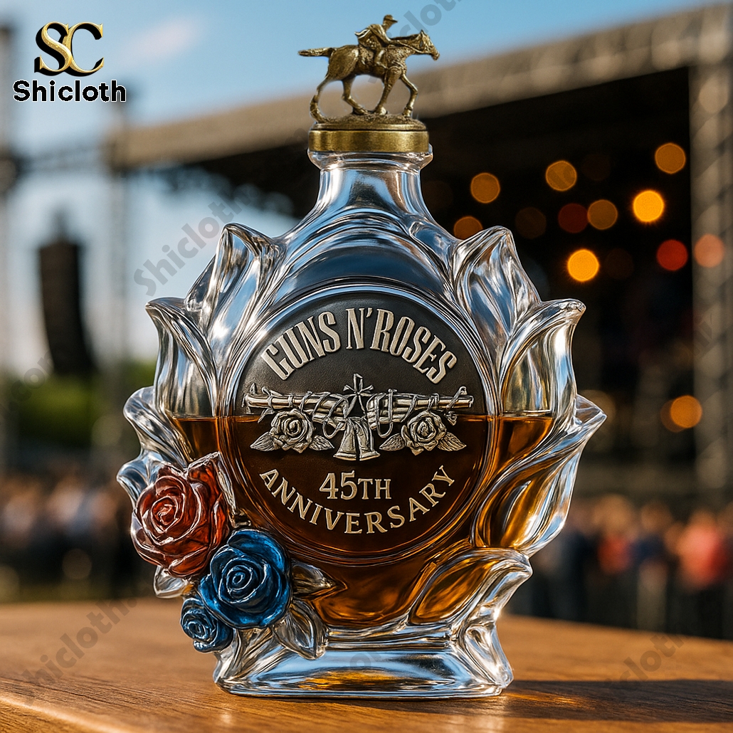Guns N' Roses 45th Anniversary Commemorative Whiskey Bottle 4 Guns N' Roses 45th Anniversary Commemorative Whiskey Bottle - Image 4