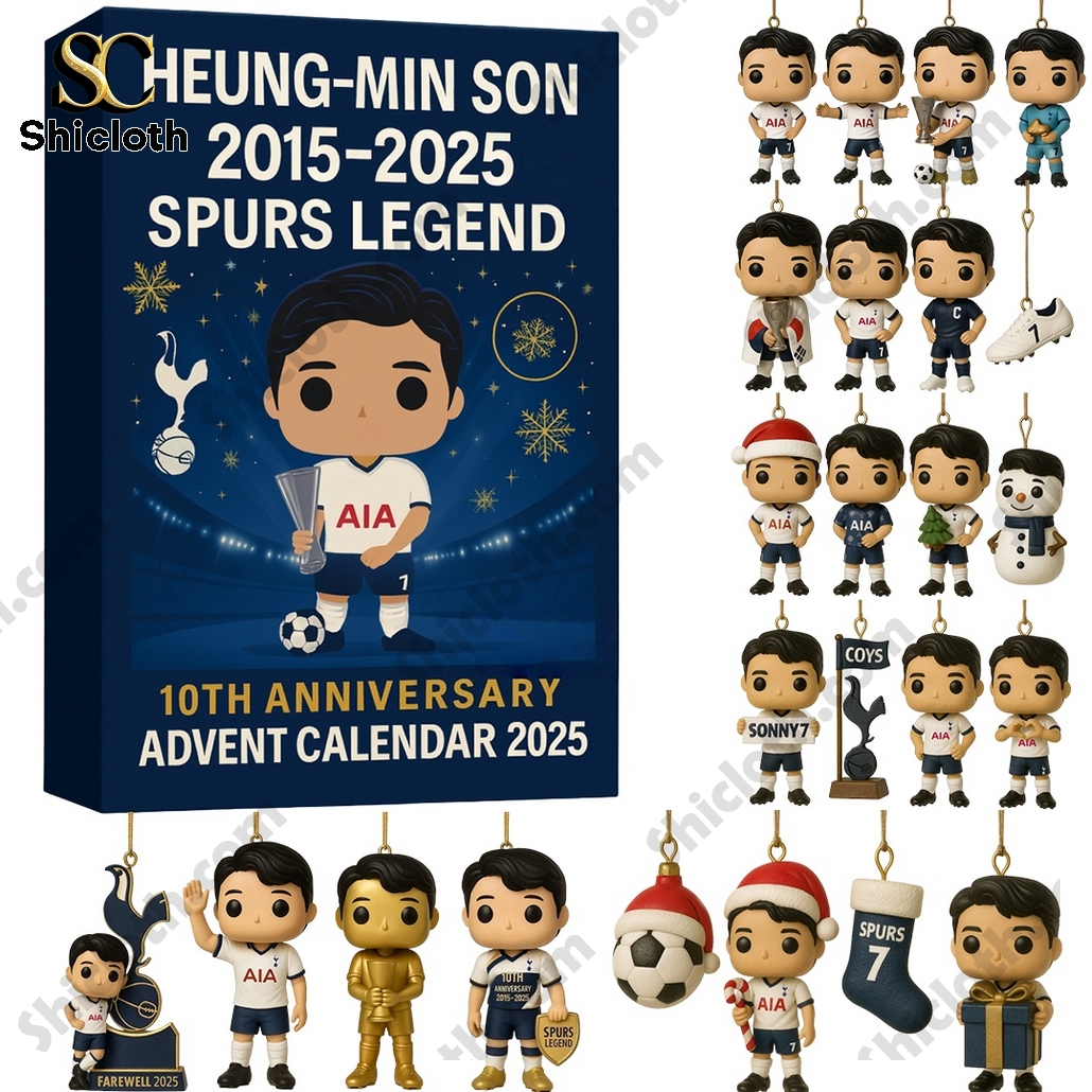 Heung-Min Son Spurs 10th Anniversary Advent Calendar 2025
