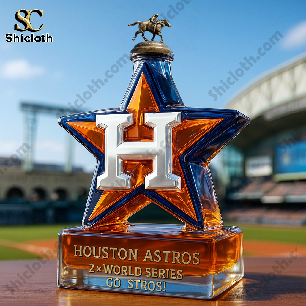 Houston Astros Limited-Edition Whiskey Bottle 3 Houston Astros Limited-Edition Whiskey Bottle - Image 3