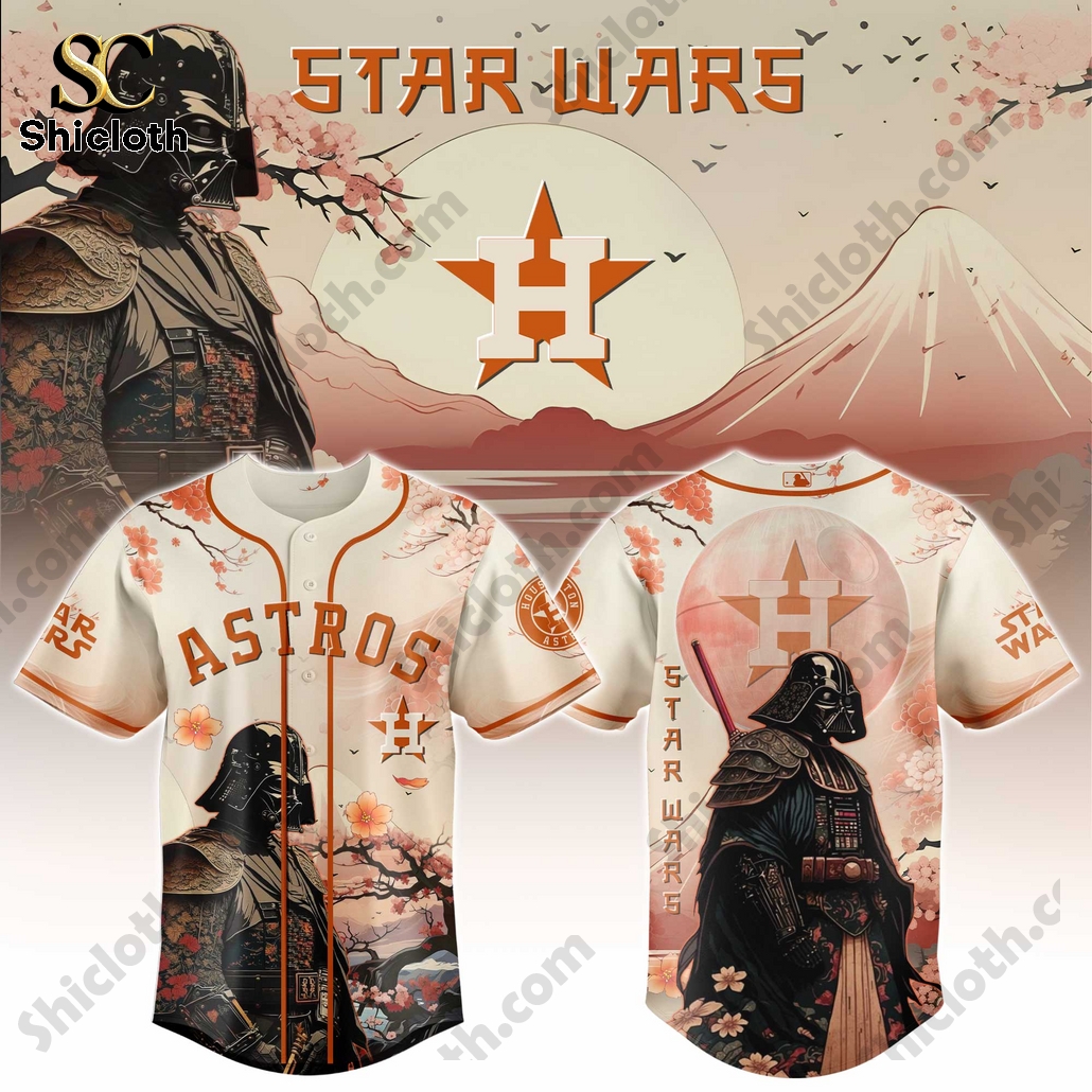 Houston Astros Star War Sakura 2025 Baseball Jersey