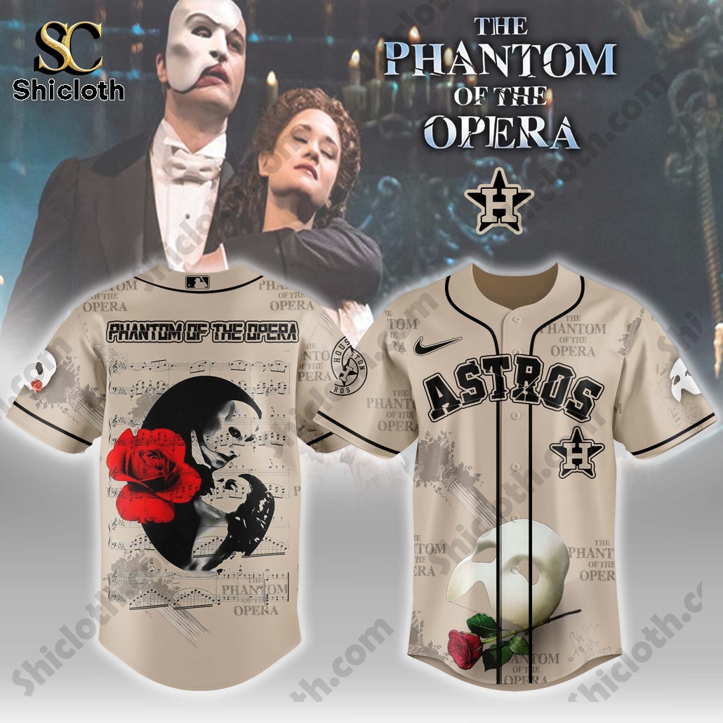 Houston Astros The Phantom Of The Opera 2025 Jersey