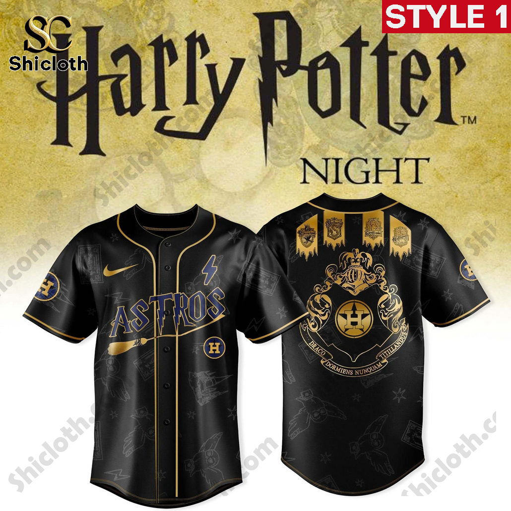 Houston Astros x Harry Potter Limited Edition 2025 Baseball Jersey