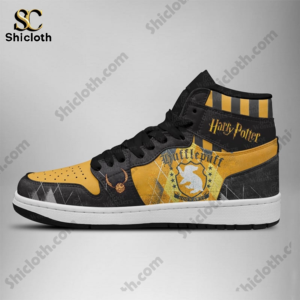 hufflepuff harry potter custom air jordan 1 shoes 2 W1qmo