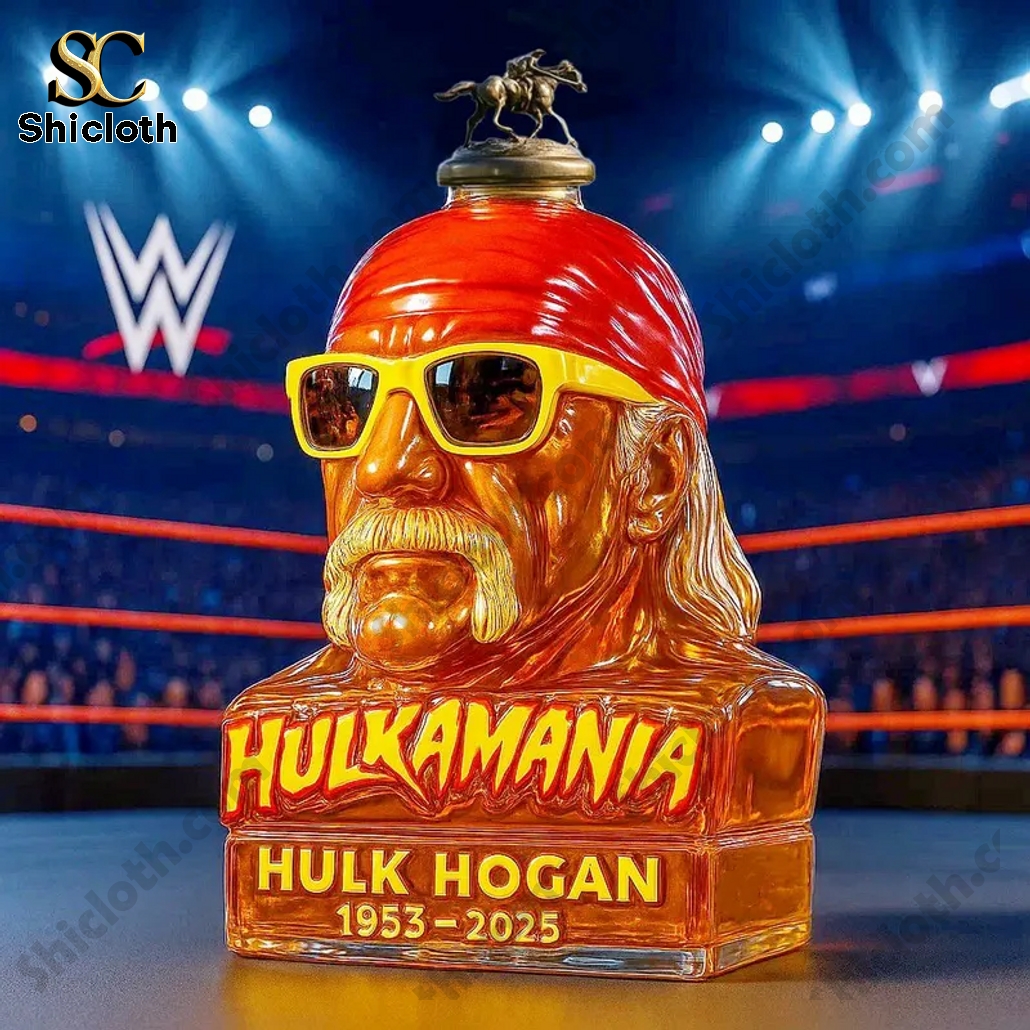 Hulk Hogan Memorial Limited edition Whiskey Bottle 4 Hulk Hogan Memorial Limited edition Whiskey Bottle - Image 4