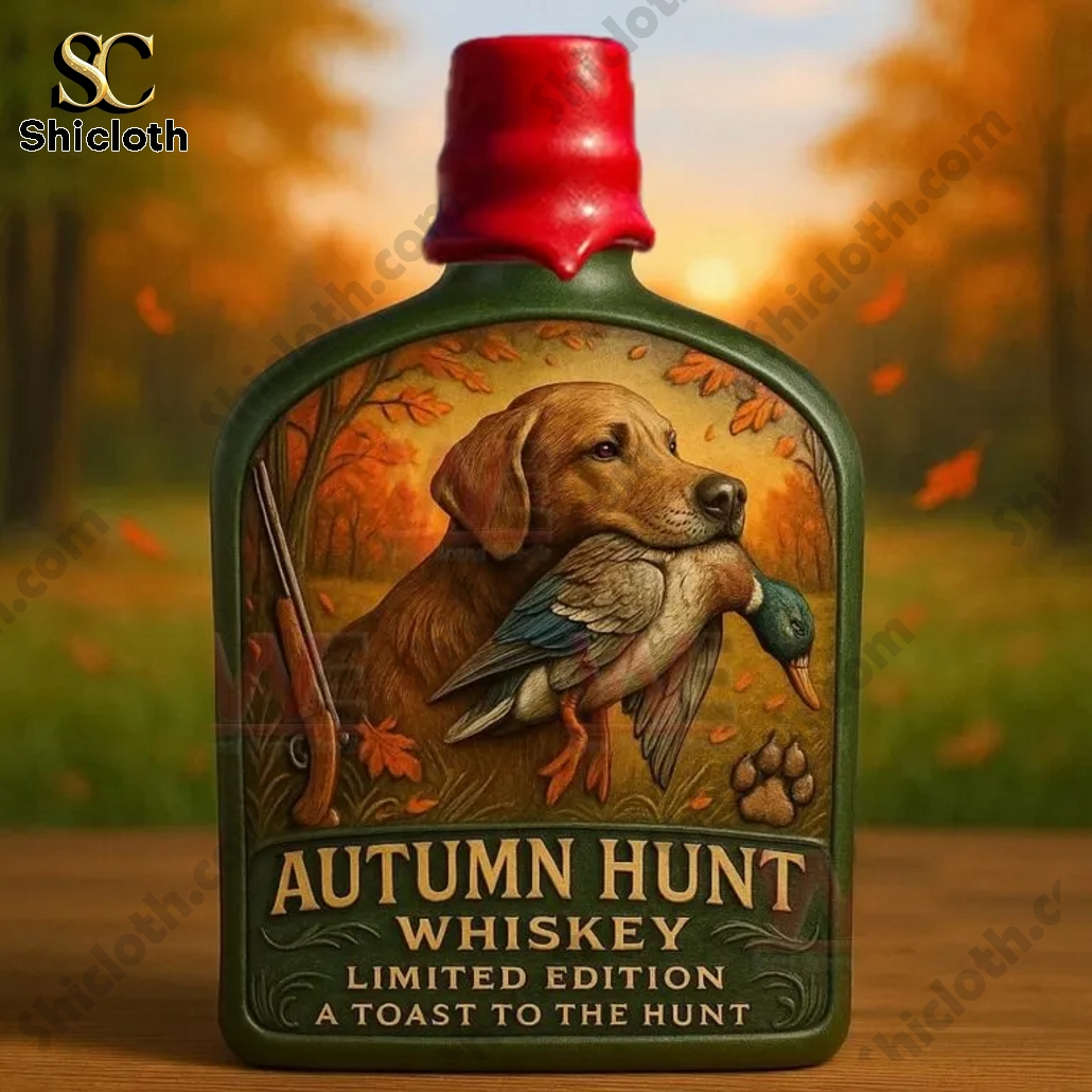 Hunting Dog Crown Royal Whiskey Bottle 3 Hunting Dog Crown Royal Whiskey Bottle - Image 3