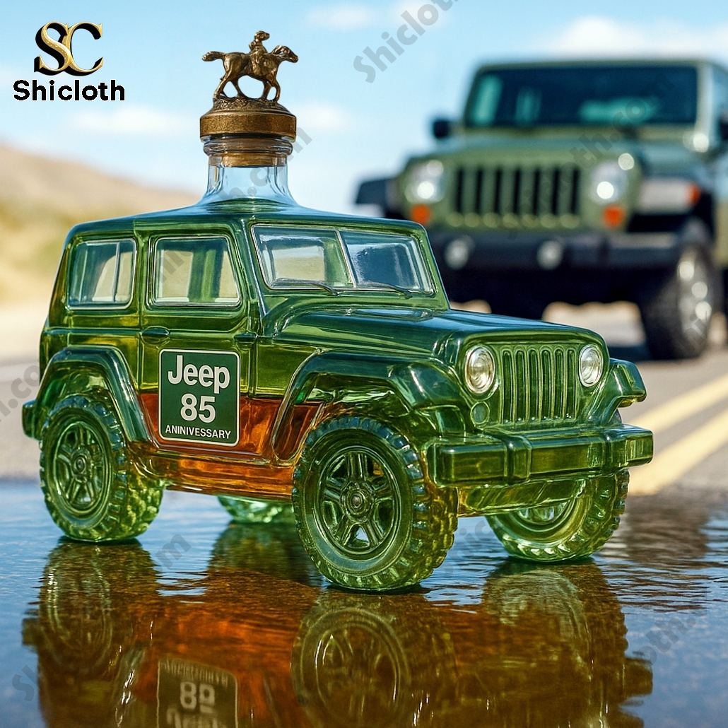 Jeep 85th Anniversary Whiskey Bottle 4 Jeep 85th Anniversary Whiskey Bottle - Image 4