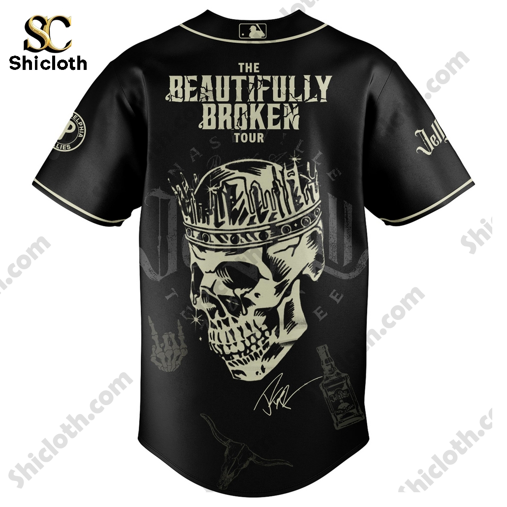 Jelly Roll Beautifully Broken Great Northern Tour Philadelphia Phillies 2025 Jersey 6 Jelly Roll Beautifully Broken Great Northern Tour Philadelphia Phillies 2025 Jersey - Image 6