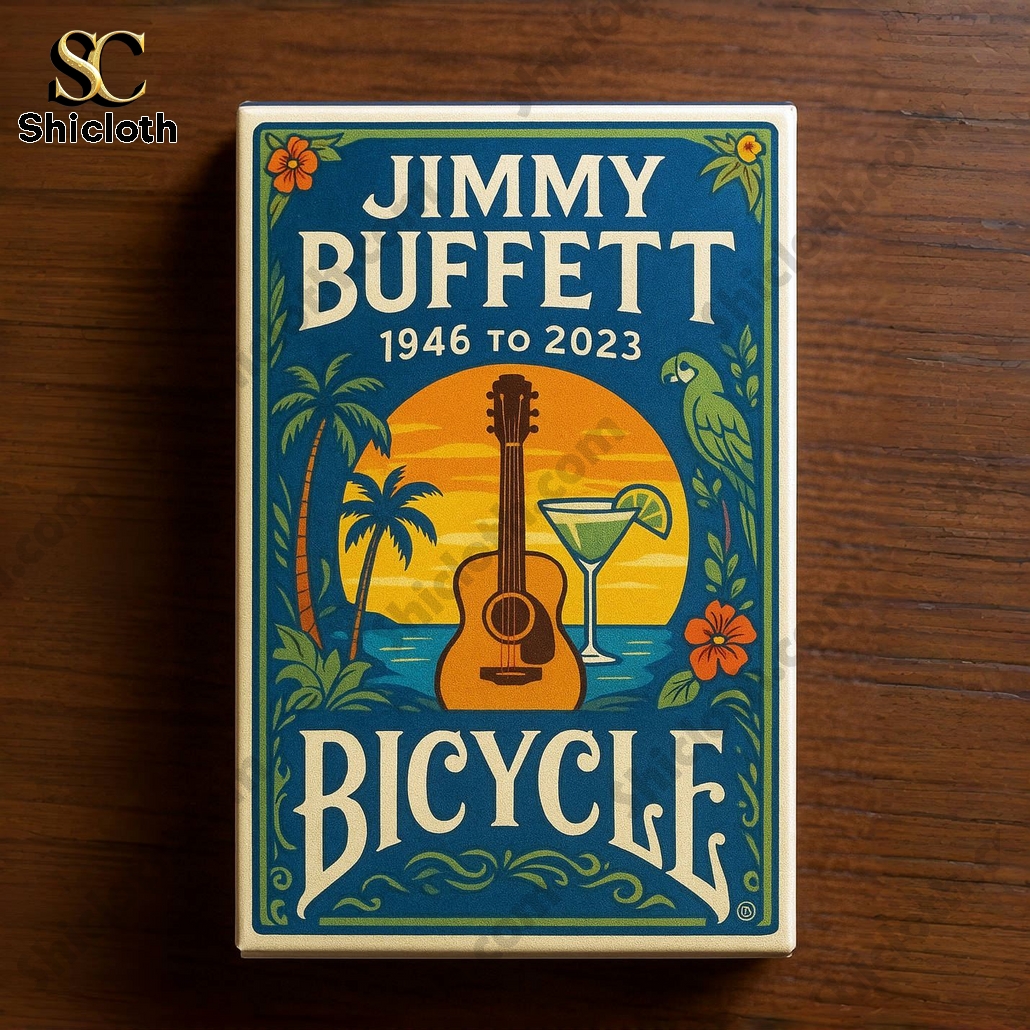 Jimmy Buffett 1946–2023 Memorial Playing Cards