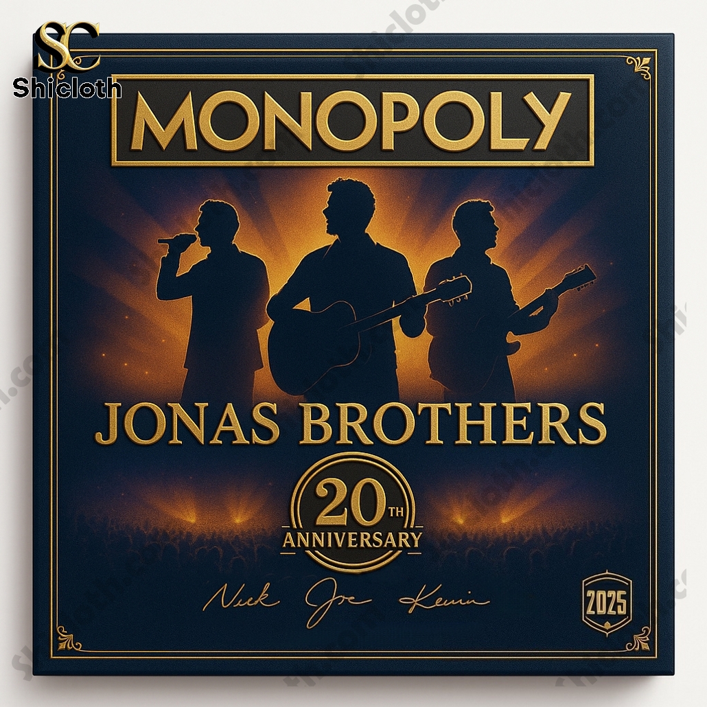 Jonas Brothers 20th Anniversary Edition Monopoly Board Game