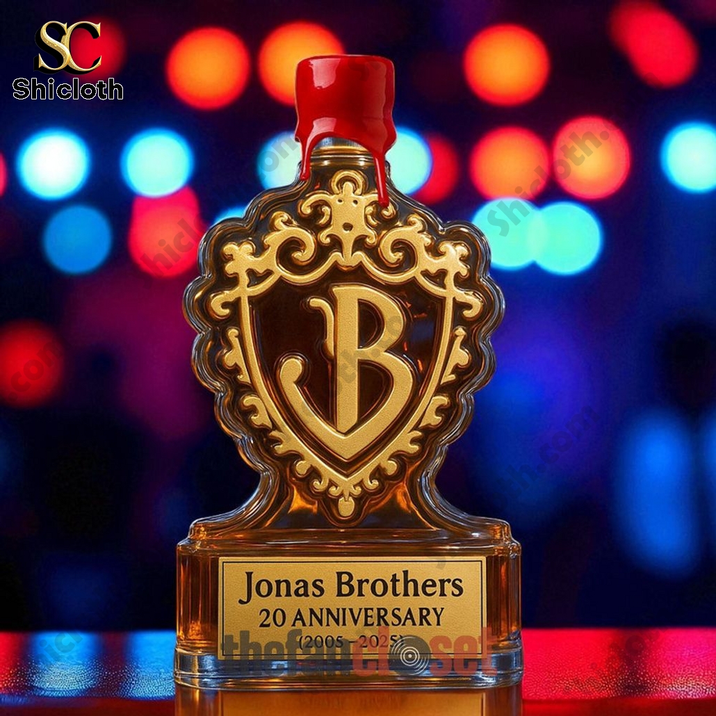 Jonas Brothers 20th Anniversary Limited Edition Whiskey Bottle 5 Jonas Brothers 20th Anniversary Limited Edition Whiskey Bottle - Image 5