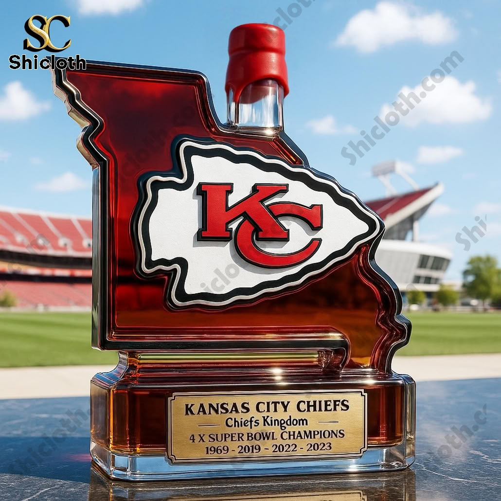 Kansas City Chiefs 66th Anniversary Whiskey Bottle 5 Kansas City Chiefs 66th Anniversary Whiskey Bottle - Image 5