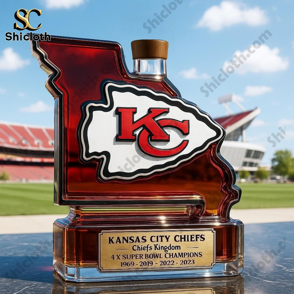 Kansas City Chiefs 66th Anniversary Whiskey Bottle 6 Kansas City Chiefs 66th Anniversary Whiskey Bottle - Image 6